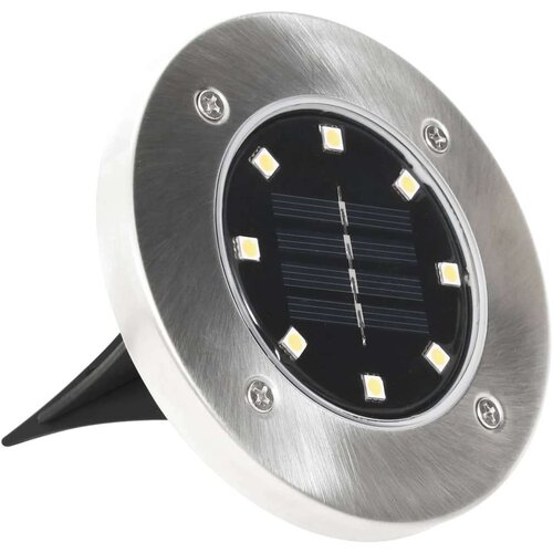 VidaXL Solarne talne svetilke 8 kosov LED toplo bela svetloba Slike