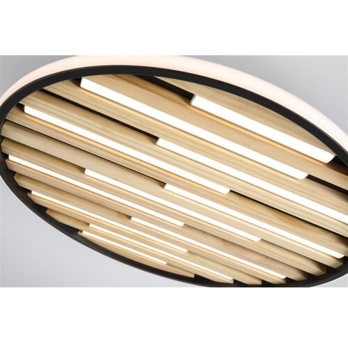 Searchlight 80980-49BK - led prigu&amp;scaron;iva plafonska svetiljka equalise LED/33W/230V Slike