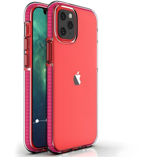  Futrola Spring clear TPU za Apple iPhone 12 Mini - Roza KP8641 Cene