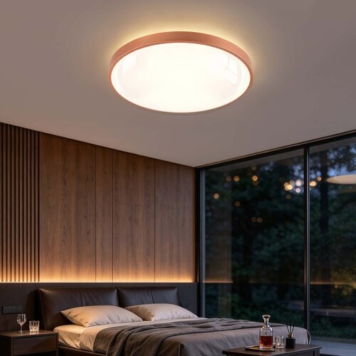 Brilagi LED prigu&amp;scaron;iva svetiljka GLASS POOL DOUBLE LED/80W/230V 60 cm bakarna + DO Slike
