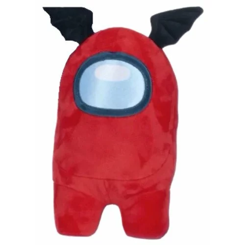 Yume Toys Among Us Official 12" Plush with accessory red with Bat wings, (10911)