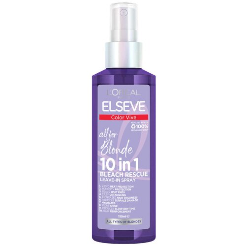 L´Oréal Paris Elseve Color-Vive Purple sprej bez ispiranja za sve tipove plave kose 150 ml Cijene