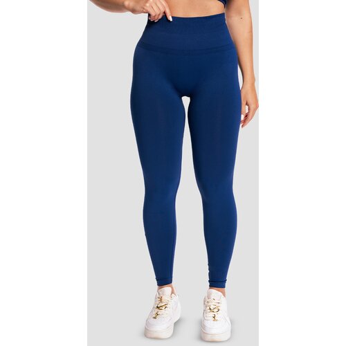 GymBeam Ženske helanke Sculpt Seamless Navy Cene