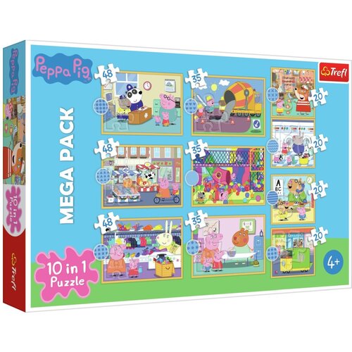 Trefl puzzle Peppa Pig, 10u1 Cijene