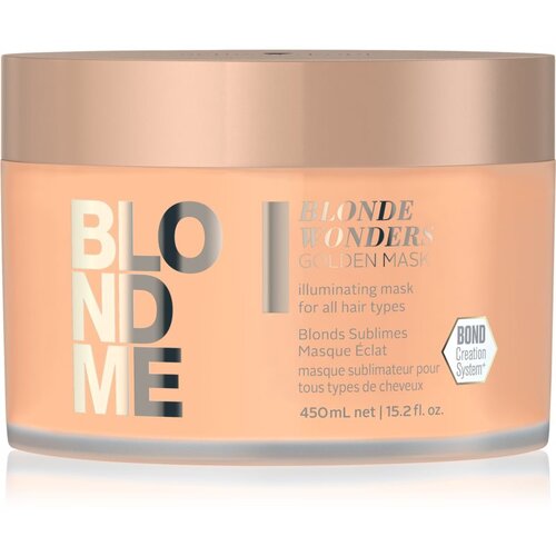 Schwarzkopf Professional Blondme Blonde Wonders hranjiva maska za glatku i blistavu kosu 450 ml Slike