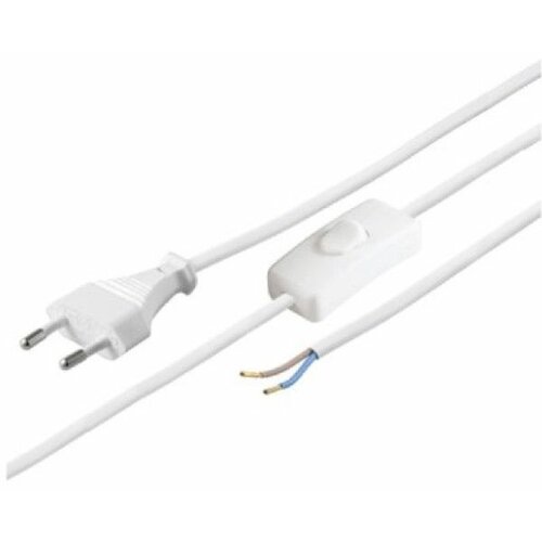 Plugit kabl napojni CEE7/16 - 2x0.75 1.5m beli sa prekidačem Cene