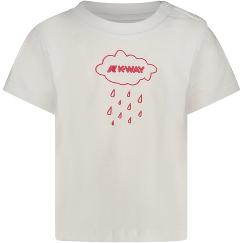 K-Way SHORT SLEEVE T-SHIRT CHILDREN WHITE Slike