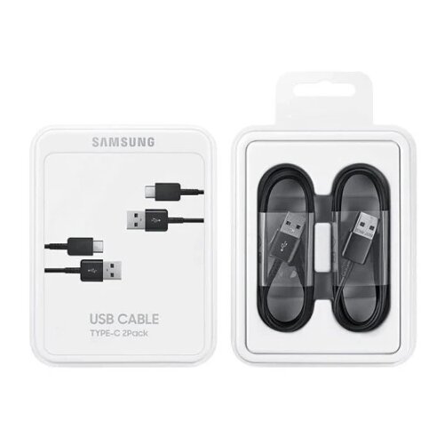 Samsung 2Xkabl USB-A/Type -C Double pack ( EP-DG930 ) 1m crna ( 75130 ) Slike