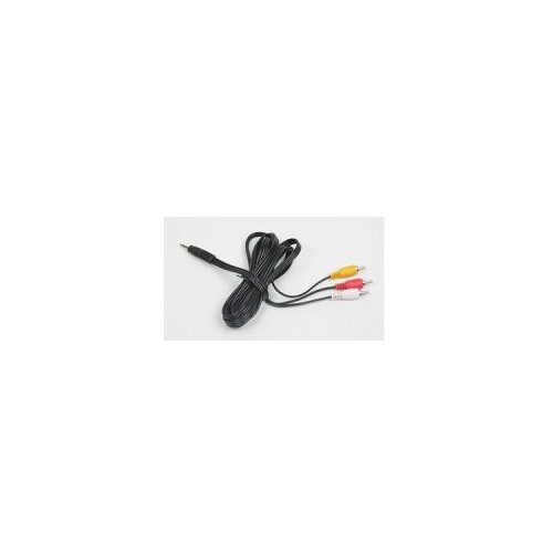 Gembird CCA-4P2R-2M Audio-video kabl Jack AV 3.5mm 4-pin, Crni Slike
