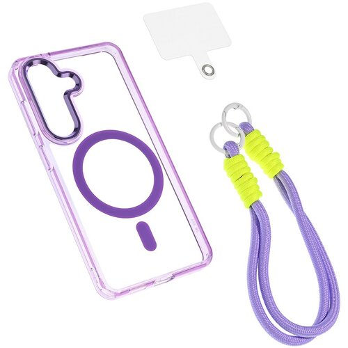  Maska za Samsung Galaxy S26 S941B Magsafe Loop, Ljubičasta Cene