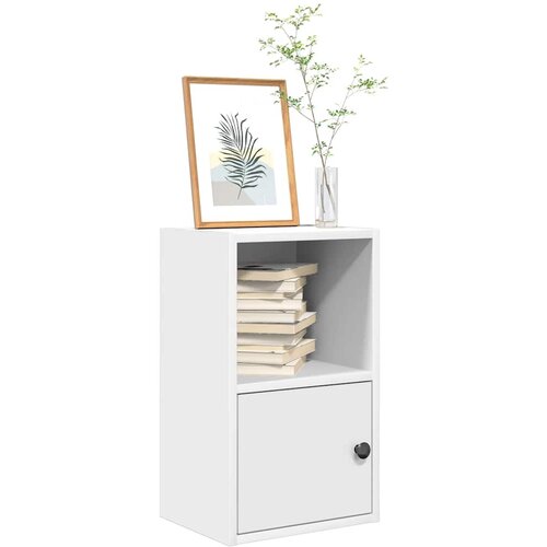 vidaXL Polica za knjige bijela 31x24x52 cm izrađeno drvo Cijene