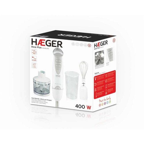 Haeger hb-400.012a štapni mikser + seckalica set 400w Cene