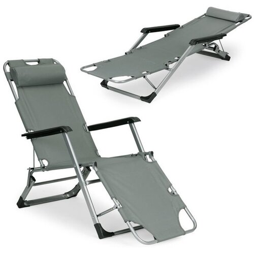 MULTIGARDEN Baštenska ležaljka za plažu 2u1 Slike