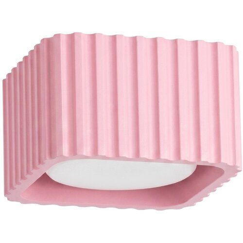 Sollux Lighting Stropna svetilka RIFF 1 roza Gx53, (5000499430) Cene