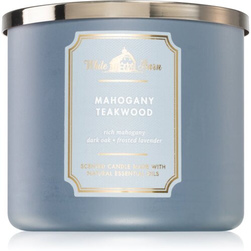 Bath &amp;amp; Body Works Mahogany Teakwood High Intensity di&amp;scaron;eča sveča 411 g Slike