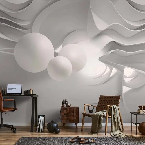  Foto tapeta - White Corridors 150x105 Slike