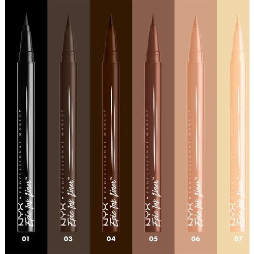NYX Professional Makeup Epic Ink precizni vodootporni eyeliner nijansa Marshmallow 1 ml Slike