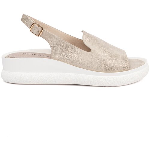 GOODIN Golden comfortable sandals for women Cijene