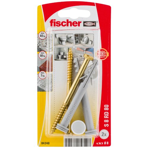 Fischer Plastična tipla S 8 RD 80 K NV s vijkom 2/1 Cijene