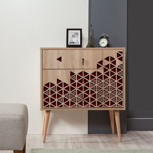  Trio - 122 Sonoma Oak Dresser Cene