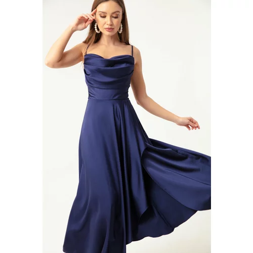 Lafaba Evening & Prom Dress - Dark blue - Wrapover