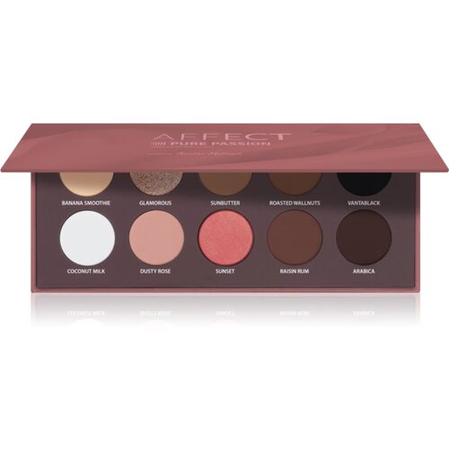Affect Pressed Eyeshadow Palette paleta senčil za oči odtenek Pure Passion 10x2 g Cene