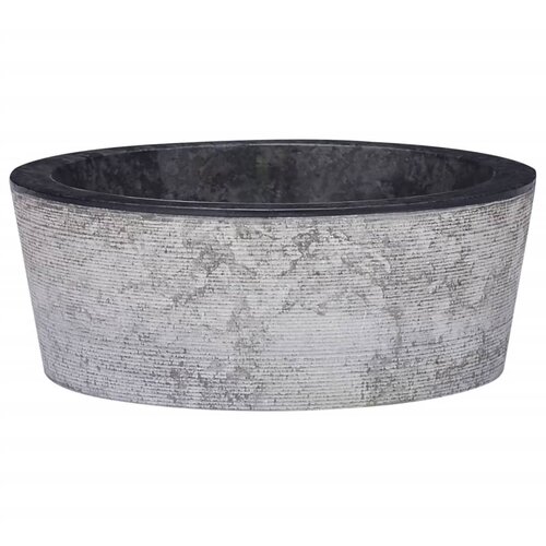 VidaXL Umivalnik črn &amp;Oslash;40x15 cm marmor Slike