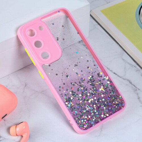 Teracell maska frame glitter za samsung S911B galaxy S23 roze Slike
