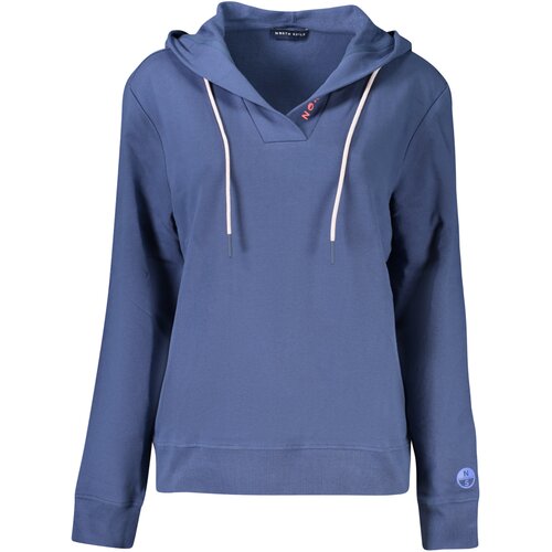 North Sails WOMEN&amp;amp;#39;S BLUE ZIP-UP SWEATSHIRT Slike