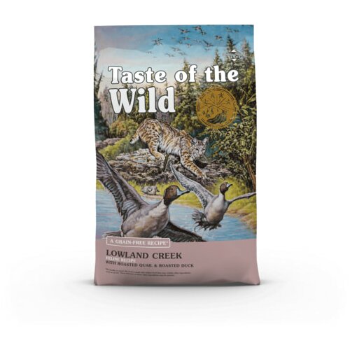 Taste Of The Wild lowland creek - granule 36/16 - hrana za mačke prepelica i divlja patka 2kg Cene