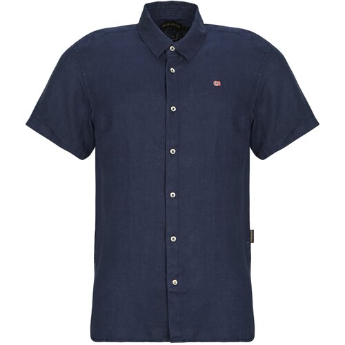 Napapijri Srajce s kratkimi rokavi G-LINEN Cene