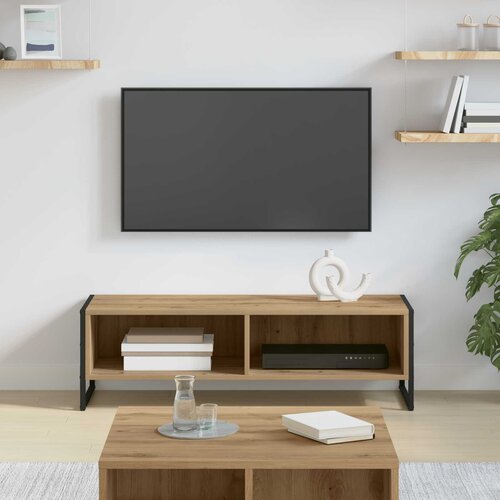 VidaXL TV ormar Umjetnička hrastovina 100 x 36.5 x 30.5 cm Slike