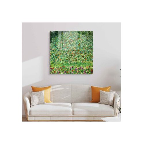 WALLXPERT dekorativna slika od kaljenog stakla cveće (2299) 60 x 60cm Slike