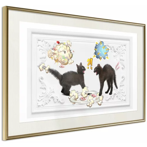  Poster - Cat Fight 60x40