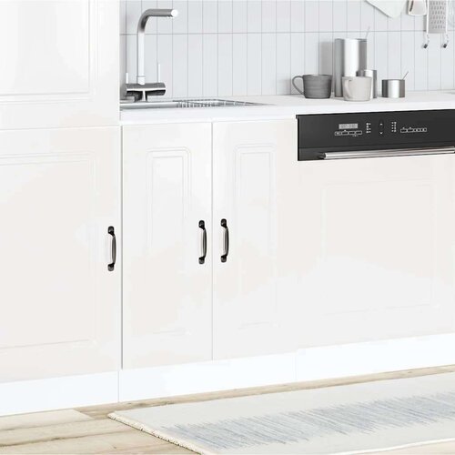 vidaXL Osnovna omarica za umivalnik Kalmar bela 60x46x81,5 cm Cene