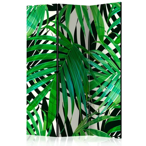  Paravan u 3 dijela - Tropical Leaves [Room Dividers] 135x172