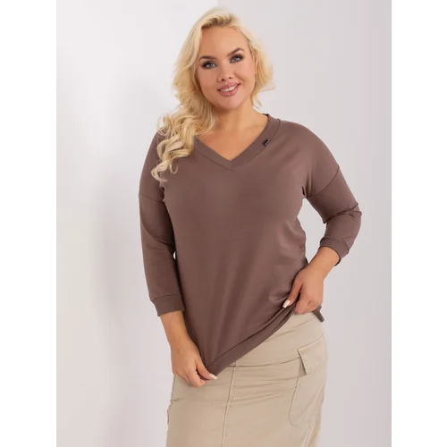 RELEVANCE Blouse-RV-BZ-9175.38X-brown