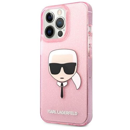 Apple Ovitek Karl Lagerfeld iPhone 13/13 Pro Glitter Karl`s & Choupette Pink Cene
