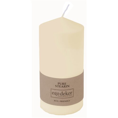 Eco candles by Ego dekor Bijela svijeća Top, vrijeme gorenja 30 h Cijene