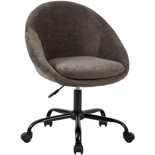 MID.YOU VRTLJIVI STOL kovina, tekstil siva, bela Cene