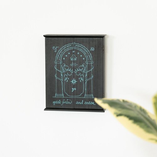 LORD OF THE RINGS Vje&amp;scaron;alica za ključeve The - Moria Gate, 21 x 26 x 6 cm Slike