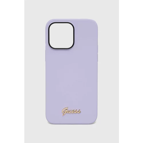 Guess Etui za telefon Iphone 14 Pro Max 6,7" vijolična barva