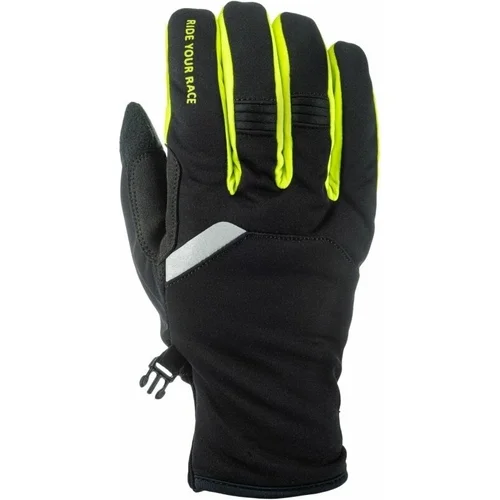 R2 Storm Gloves Black/Neon Yellow 2XL Skijaške rukavice