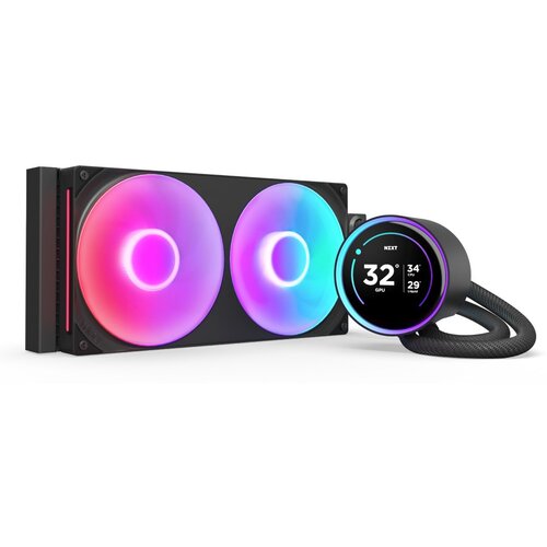 NZXT Kraken Elite 280 RGB Processor All-in-one liquid cooler 14 cm Black 1 pc(s) Cijene