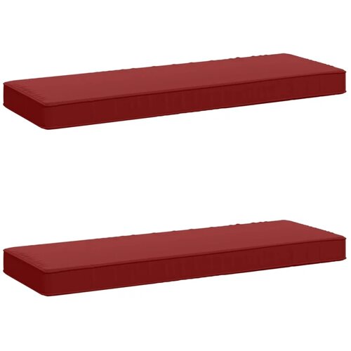  Jastučići za klupe - 2 dijela VUGHT 2 pcs 100% poliester - Burgundac (poliester) 60 x 30 cm 2 Cijene