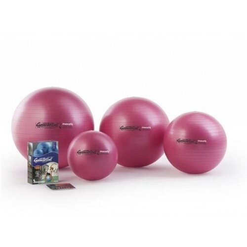 Ledragomma PEZZI GymBall MAX žoga, roza, škatla, 75 cm Cene