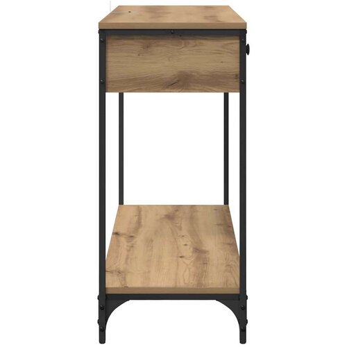  Konzolna stolica s ladicama Umjetnički hrast 100 x 34 5 x 75 cm Slike