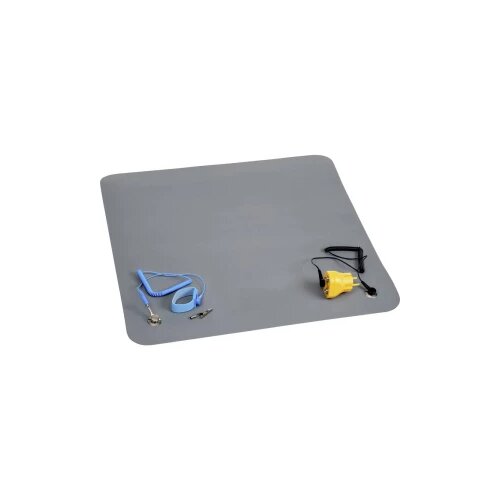 Quadrios ESD set stolnih podloga siva (D x &amp;Scaron;) 550 mm x 550 mm Slike