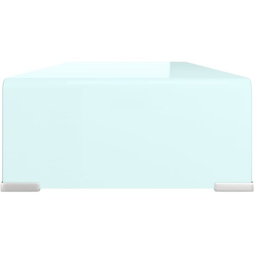 Stalak za TV/monitor stakleni zeleni 70 x 30 x 13 cm Slike