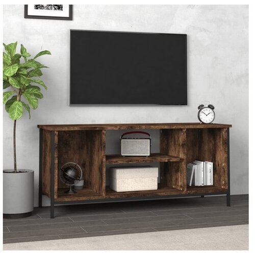  TV ormarić boja dimljenog hrasta 102x35x45 cm konstruirano drvo Cijene